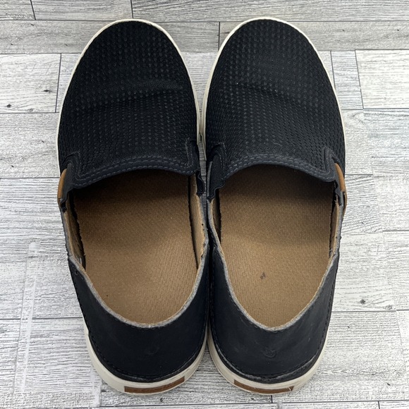 OluKai Pehuea Black Mesh Low Top Slip On Casual Sneaker Shoes Women Size‎ 8.5 - Picture 8 of 10